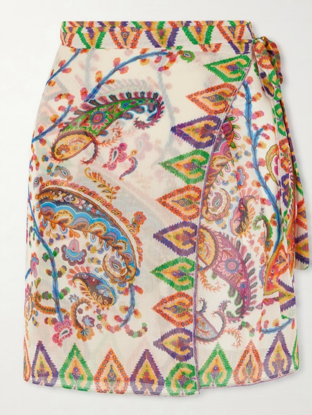 ETRO Milano Pleated Pareo